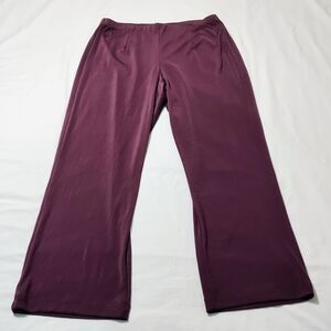 Easywear By Chico's Slinky Knit Pull On Pants
